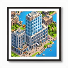 Cityscape 5 Art Print