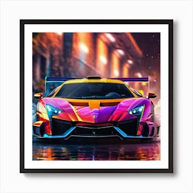 Need For Speed 61 Art Print