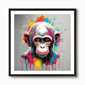 Chimpanzee Art Print