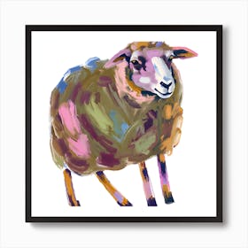 Merino Sheep 02 Art Print