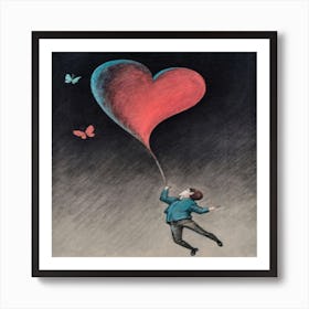 I Love You Art Print