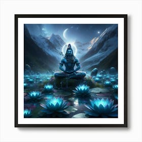 Lord Shiva Art Print