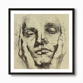 Portrait Of A Man 21 Art Print