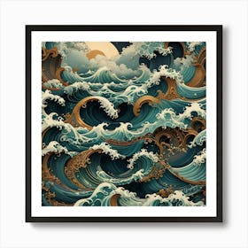 Asian Seascape Art Print