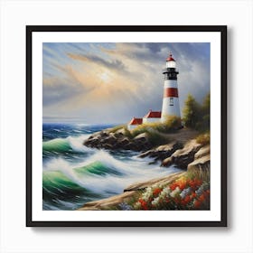 Lighthouse 11 Art Print