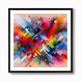 Abstract Painting 43 Art Print