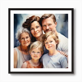 Family Portrait Art Print