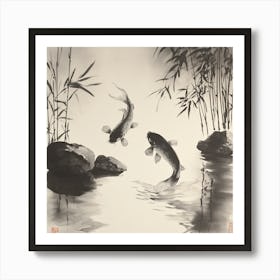 Koi Fish 1 Art Print