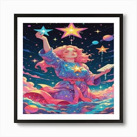 Stargazer Art Print