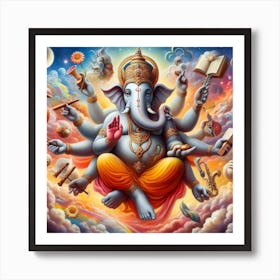 Ganesha 14 Art Print