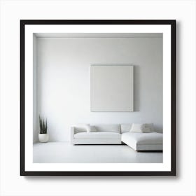 White Room Stock Videos & Royalty-Free Footage Art Print