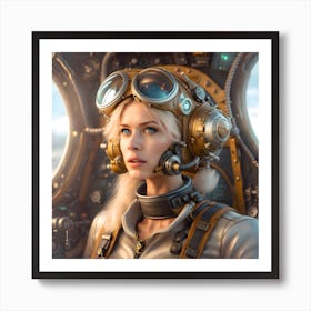 Aviatrix 5 Art Print