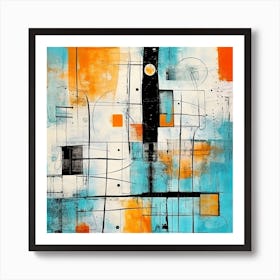 Abstract Painting 307 Art Print