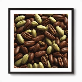 Coffee Beans 311 Art Print