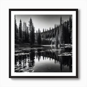 Lily Pond 9 Art Print