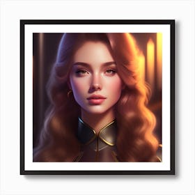 Beauty in magix Art Print