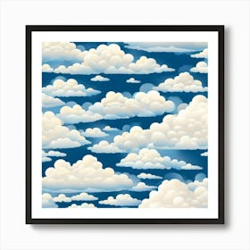 Clouds In The Sky 1 Art Print