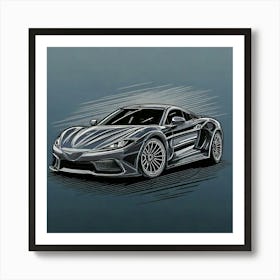 Firefly Sport Car 76092 Art Print