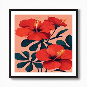 Hibiscus Art Print