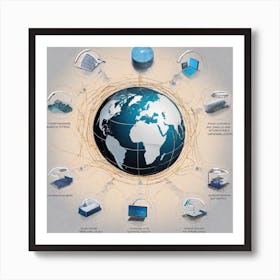 World Of Technology 1 Art Print