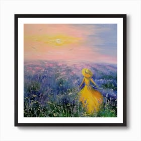 Lavender dreams Art Print