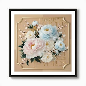 Peonies 3 Art Print