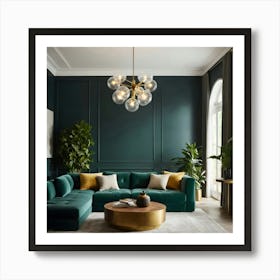 Modern Living Room 111 Art Print