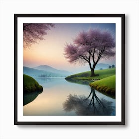 Cherry Blossoms 6 Art Print