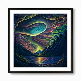 Aurora Borealis Art Print