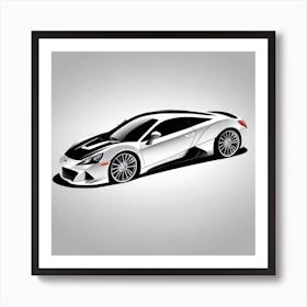 Sports Car 1 Art Print