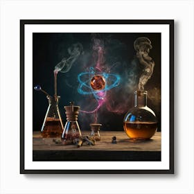 Chemistry Lab Art Print