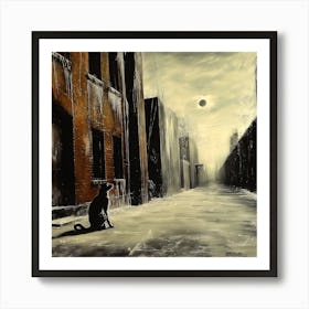 Idle Afternoon In Winter Art Print