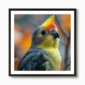 Cockatiel 10 Art Print