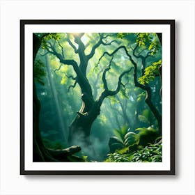 Forest 4 Art Print