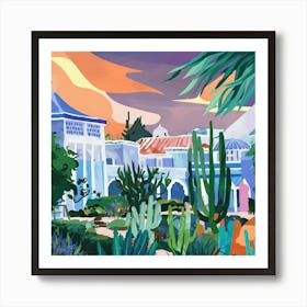 Cactus Garden Art Print