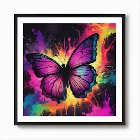 Butterfly Painting 282 Poster