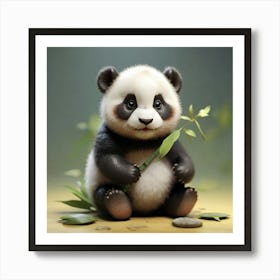 Panda Bear Art Print