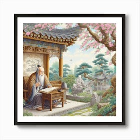 Chinese Art 539 Art Print