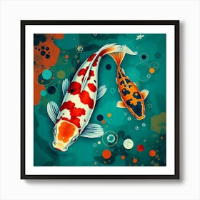 Koi Fish 66 Art Print