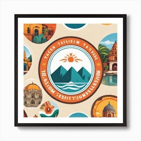 Mexican Logo Design Targeted To Tourism Business 2023 11 08t195405 Art Print