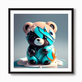 Teddy Bear Art Print