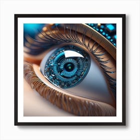 Eye Of The Future Art Print