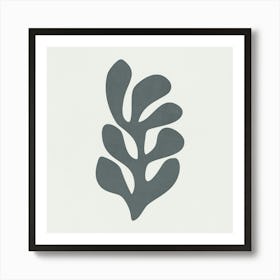 Matisse - Dark Leaf 02 Art Print