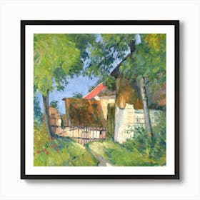 Claude Monet Oil Painting Landscape Illustration 4 Art Print