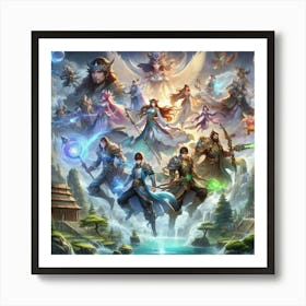 Legend Of Legends 1 Art Print