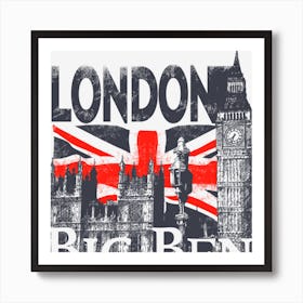 Big Ben City Of London Art Print