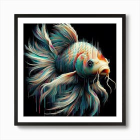 Creative Wild Animal Representation 106 Art Print