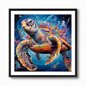 Sea Turtle 1 Art Print