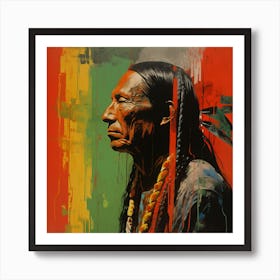 Native American Man 1 Art Print