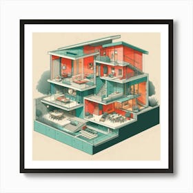 House Of The Future Art Print